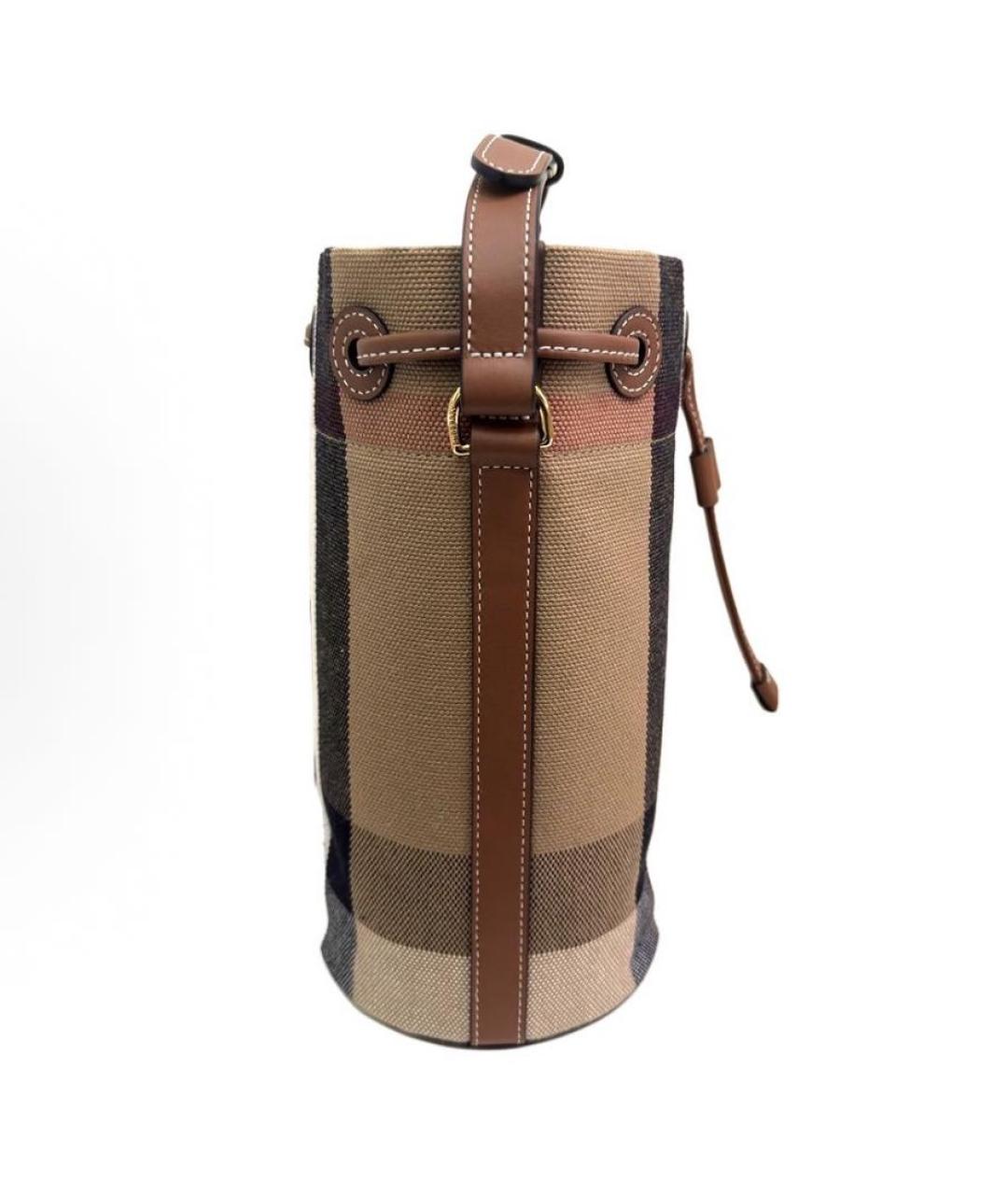 BURBERRY Коричневая сумка тоут, фото 3