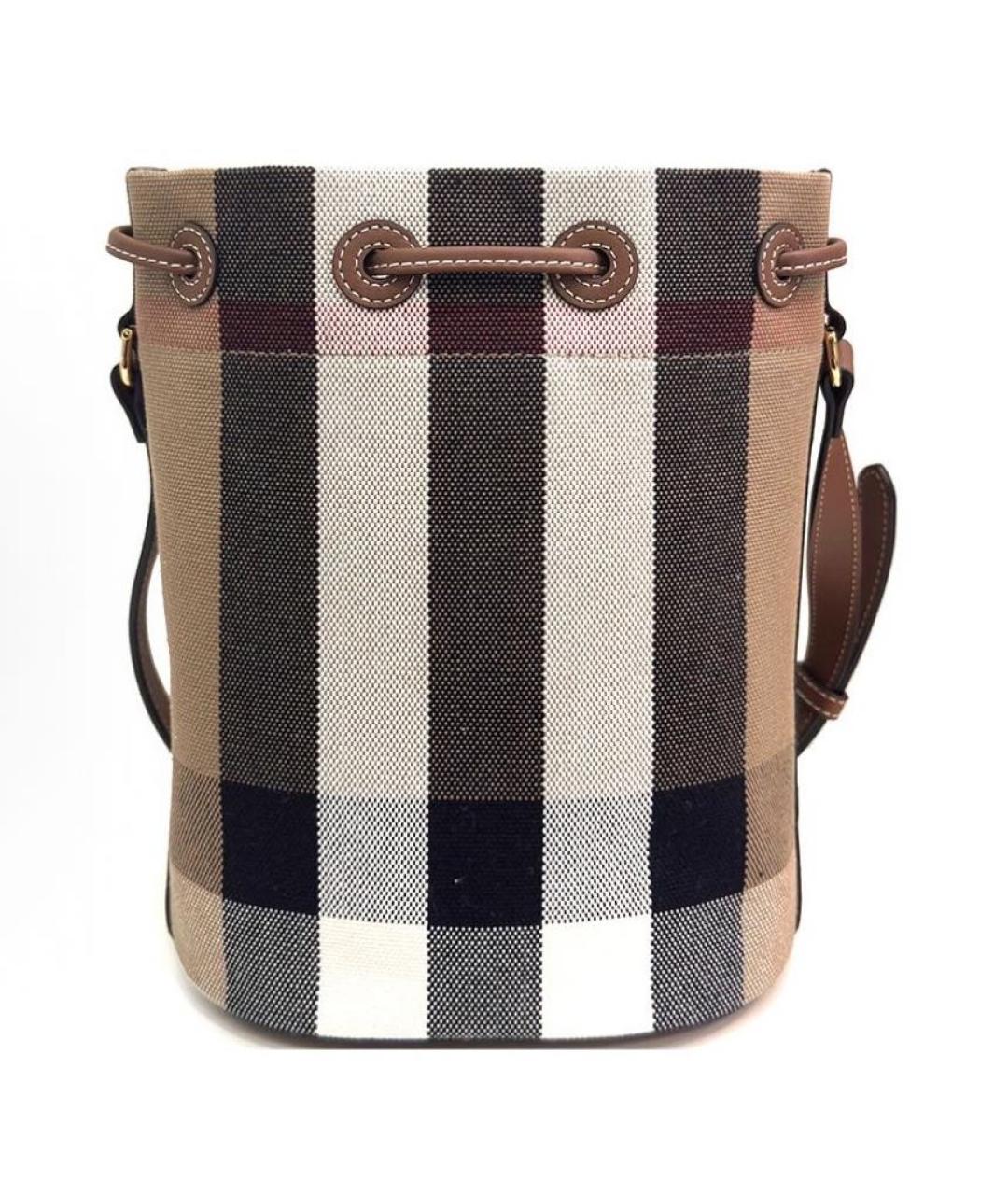 BURBERRY Коричневая сумка тоут, фото 4