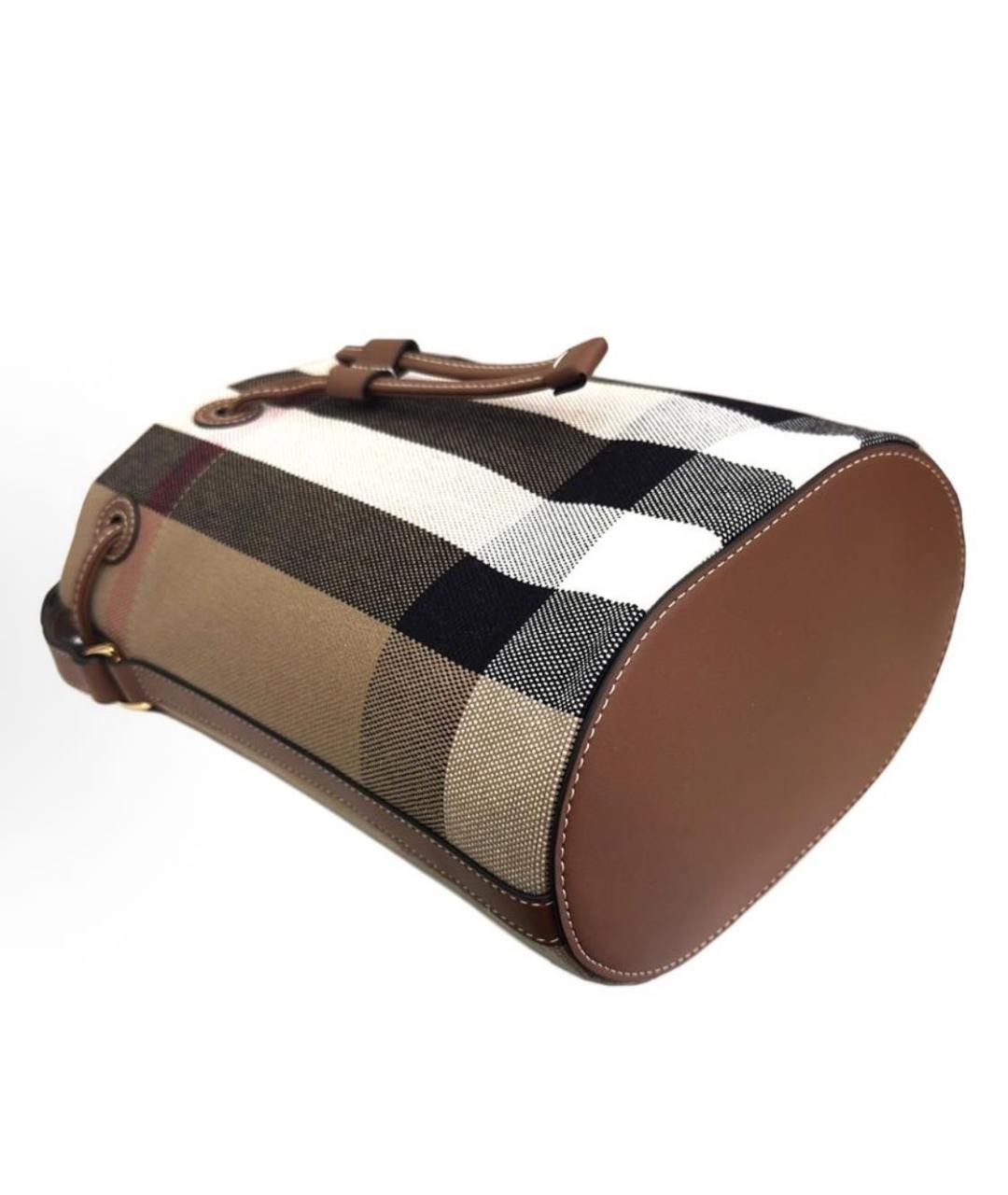 BURBERRY Коричневая сумка тоут, фото 5