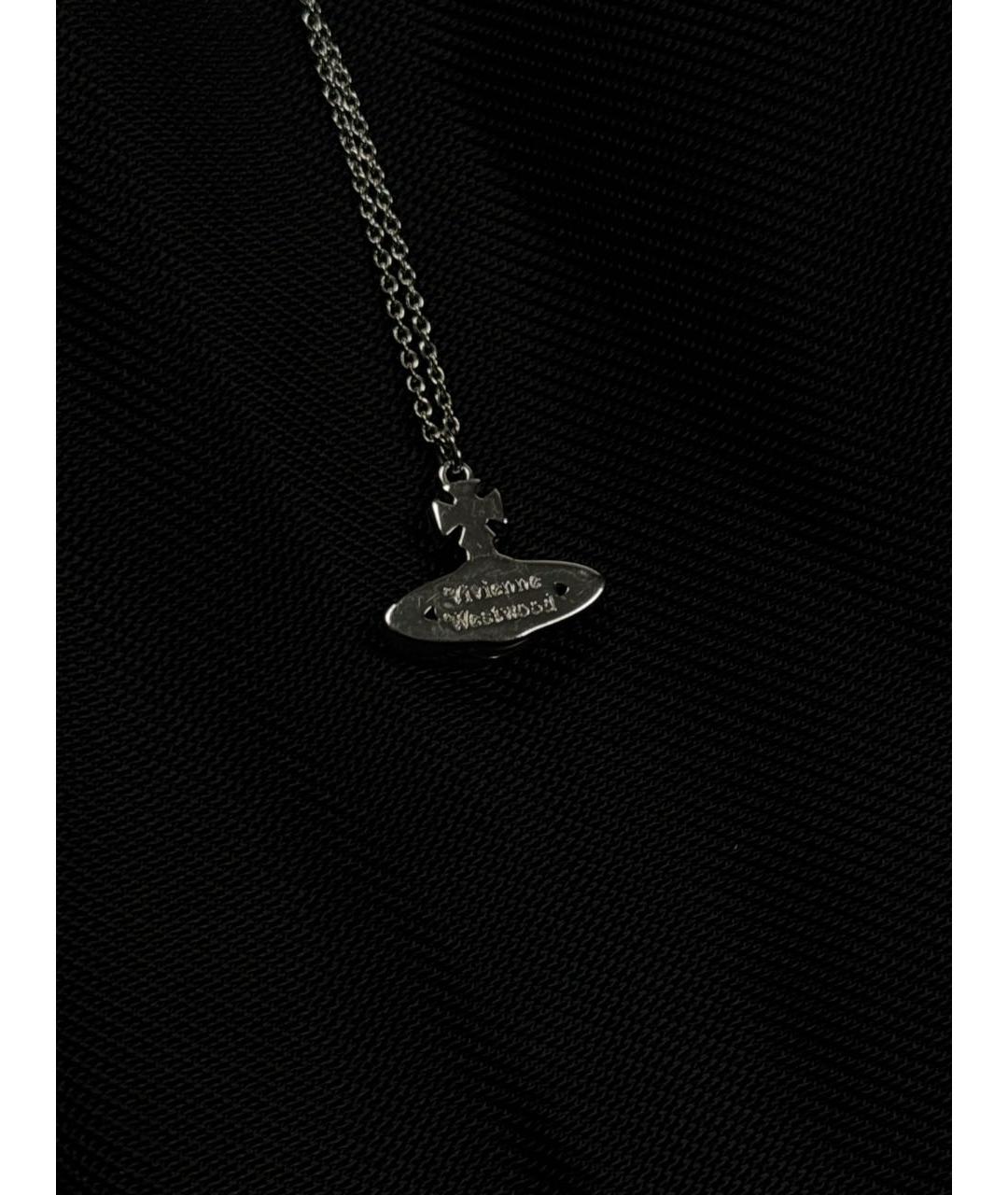 VIVIENNE WESTWOOD Серебряная с серебряным покрытием подвеска, фото 8