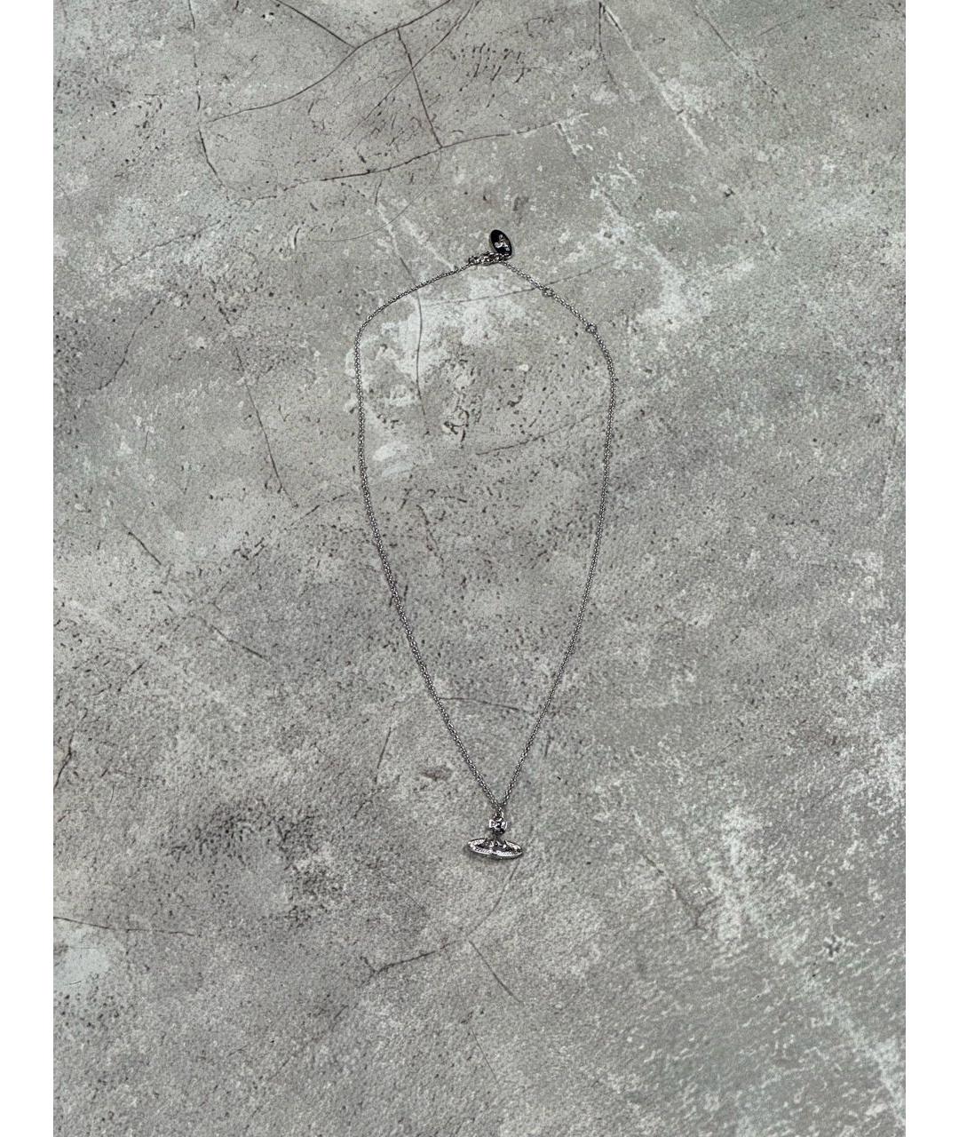 VIVIENNE WESTWOOD Серебряная с серебряным покрытием подвеска, фото 9