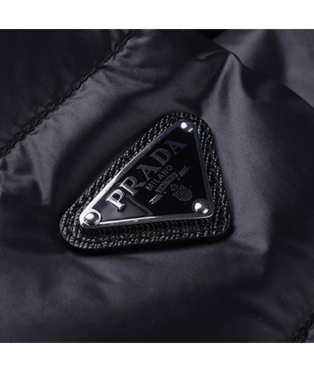 PRADA Черный пуховик, фото 6