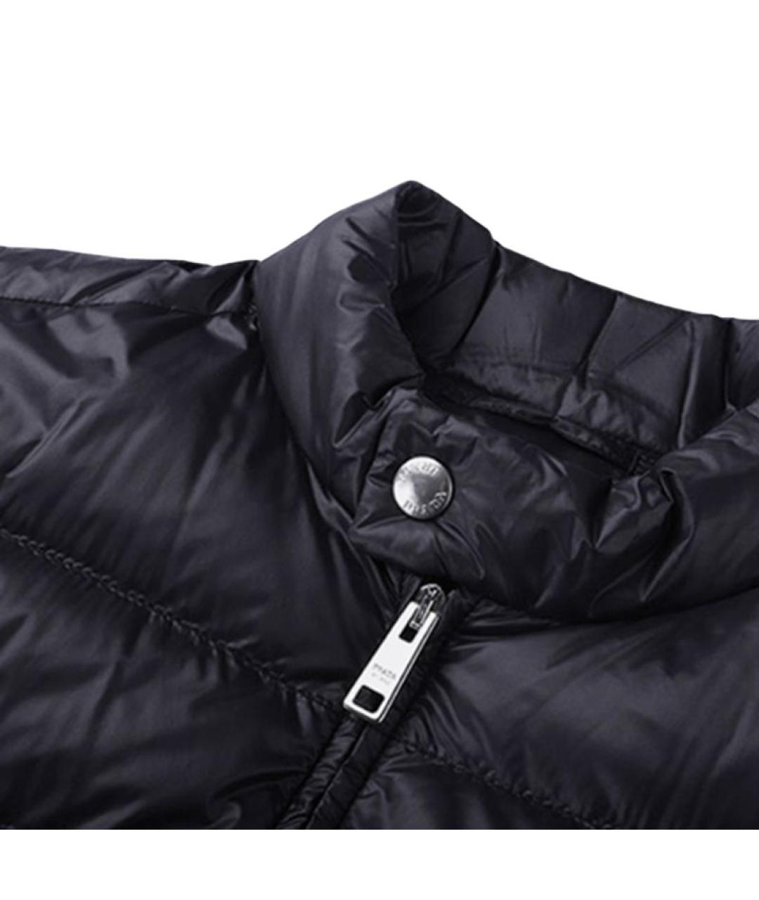 PRADA Черный пуховик, фото 3