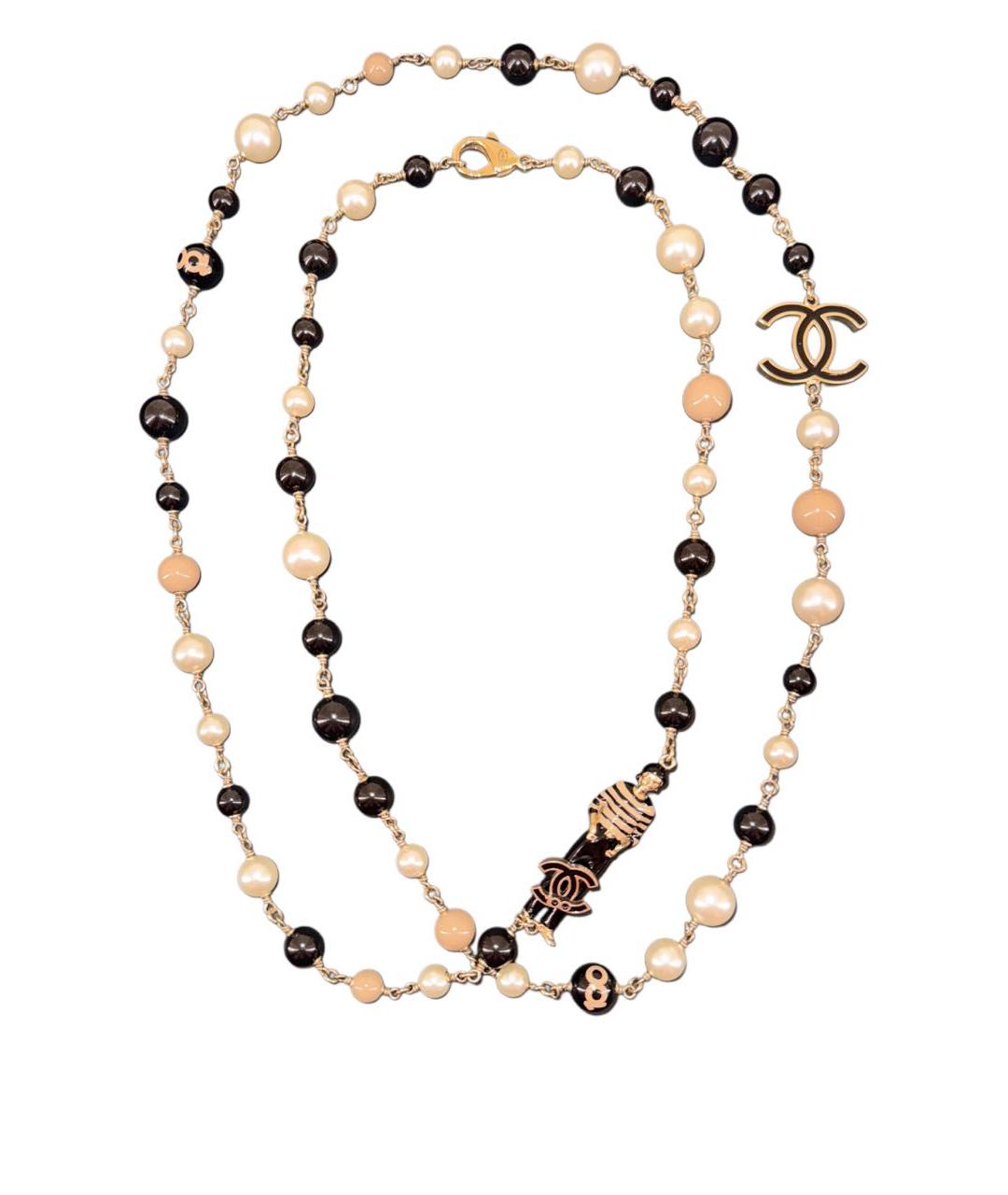 CHANEL Бежевое колье, фото 1