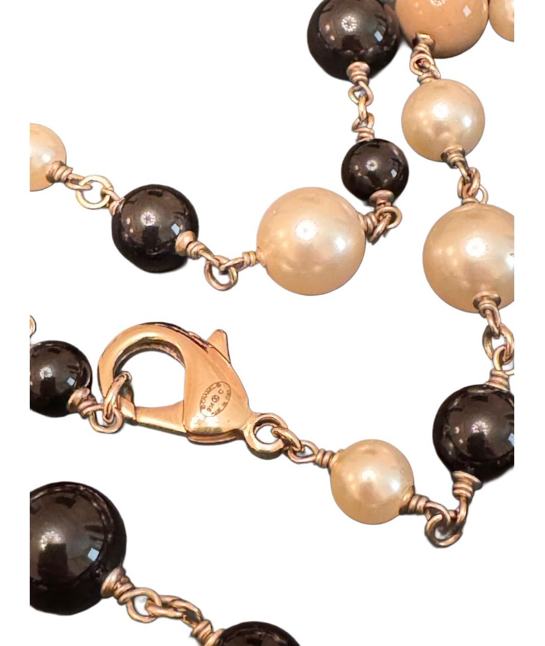 CHANEL Бежевое колье, фото 3