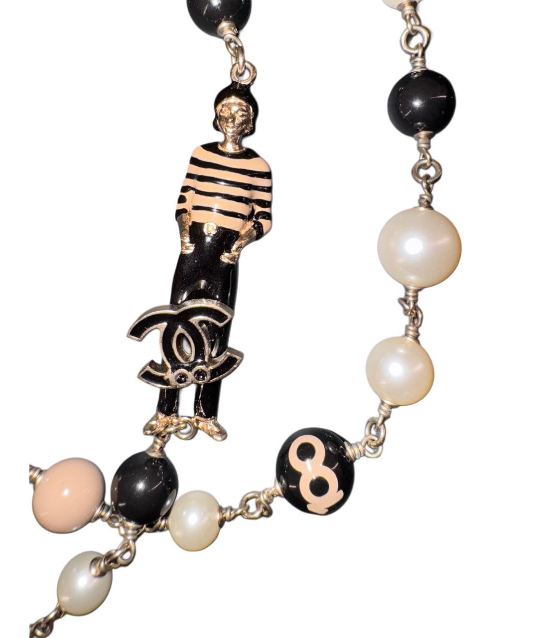 CHANEL Бежевое колье, фото 2