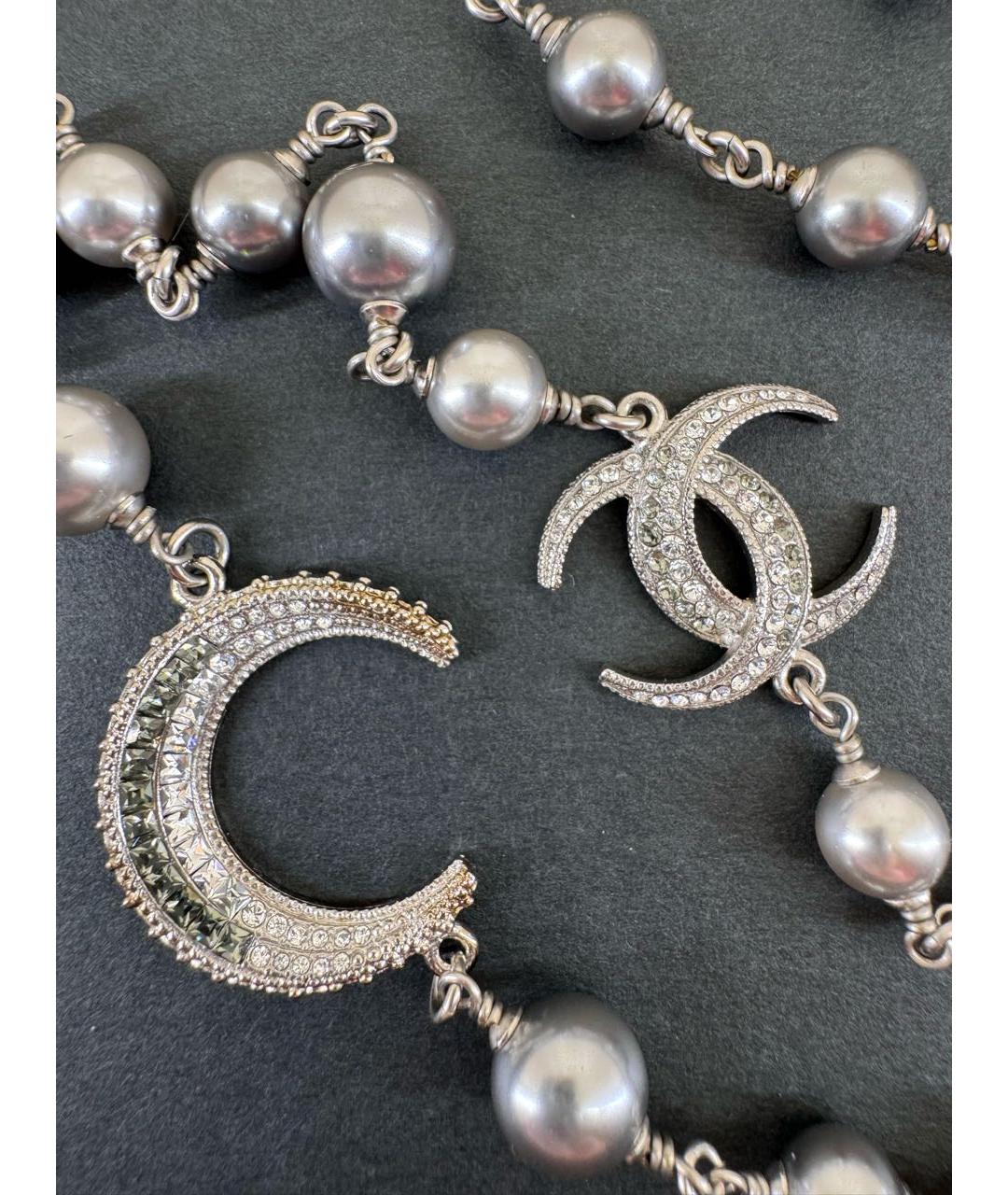 CHANEL Серебряное колье, фото 3