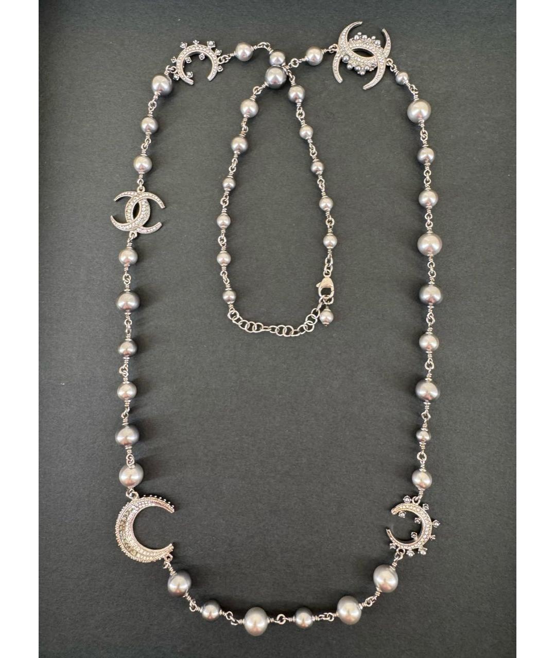 CHANEL Серебряное колье, фото 5