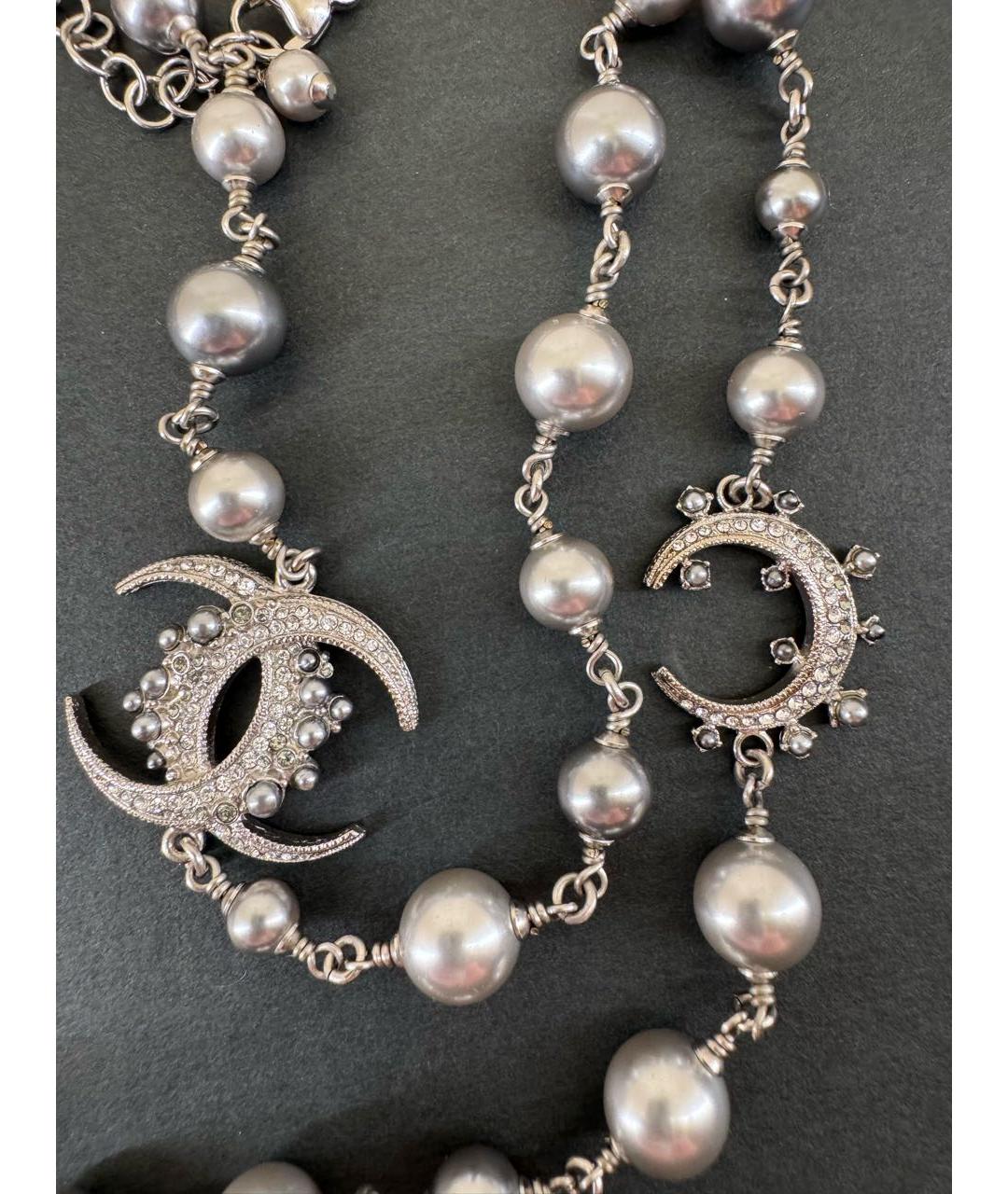 CHANEL Серебряное колье, фото 2