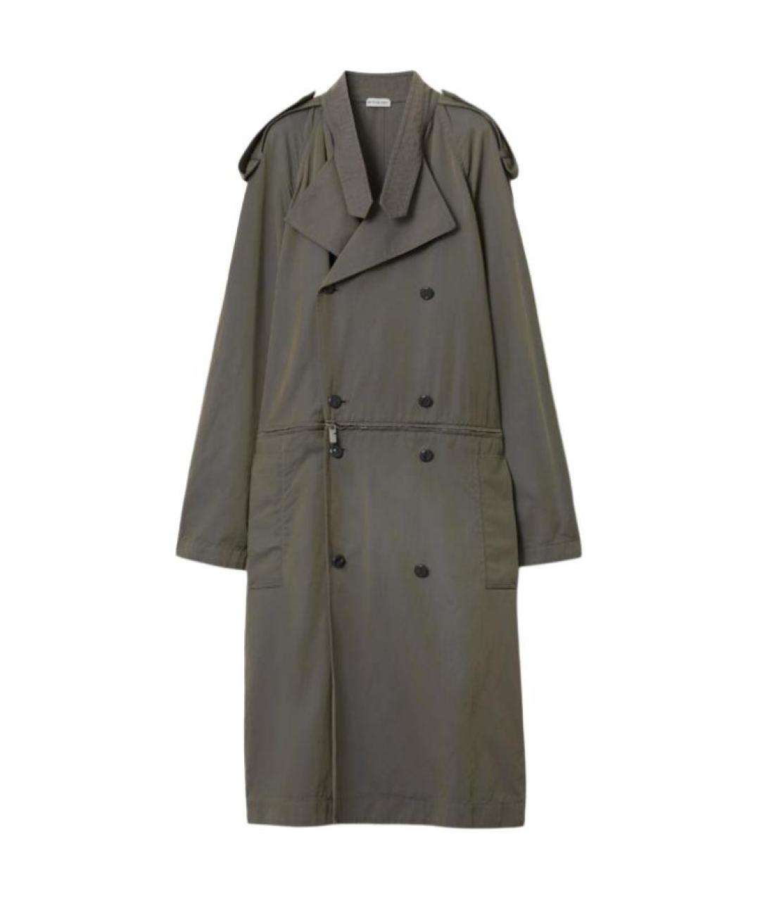 BURBERRY Серый тренч/плащ, фото 1
