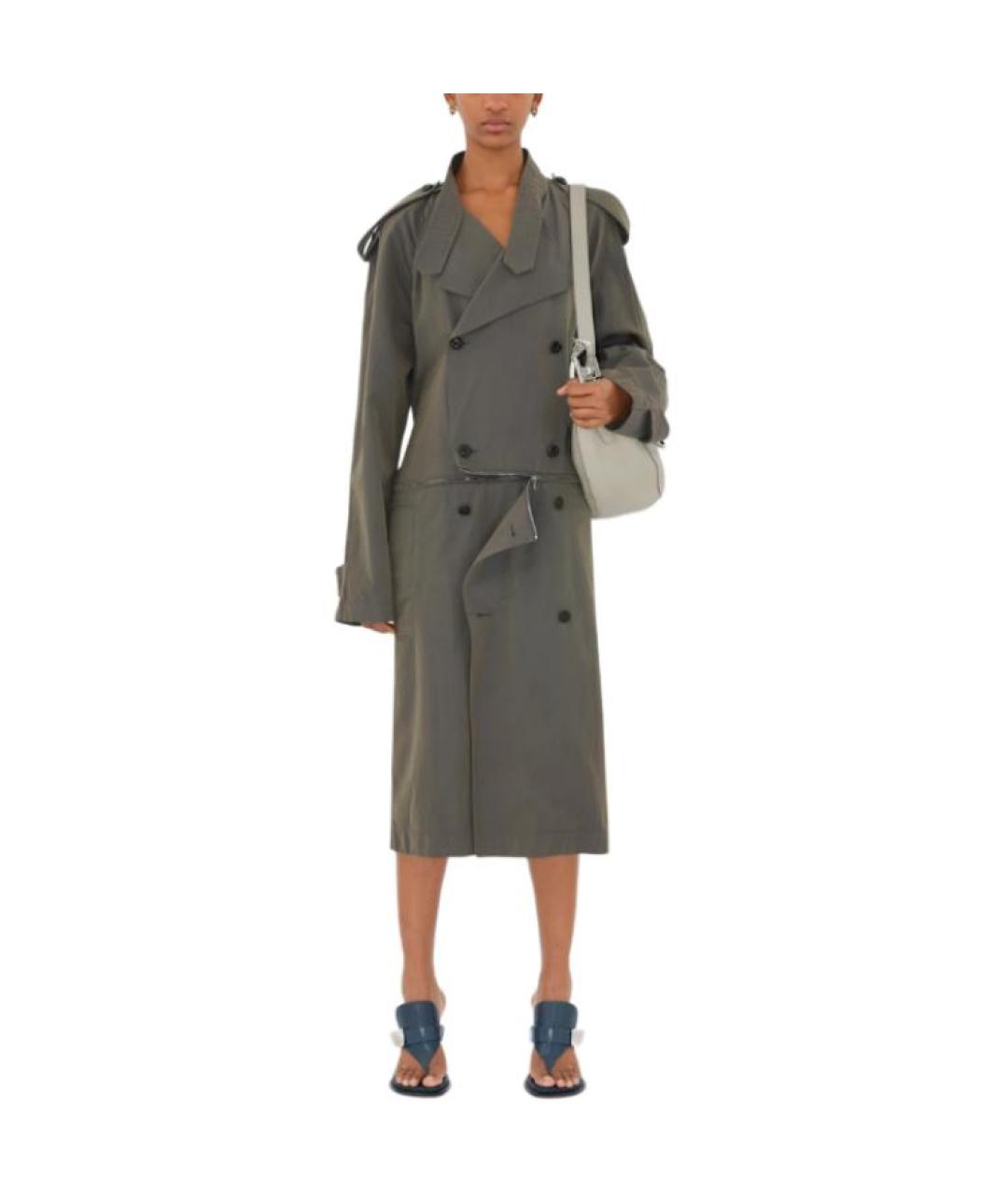 BURBERRY Серый тренч/плащ, фото 3