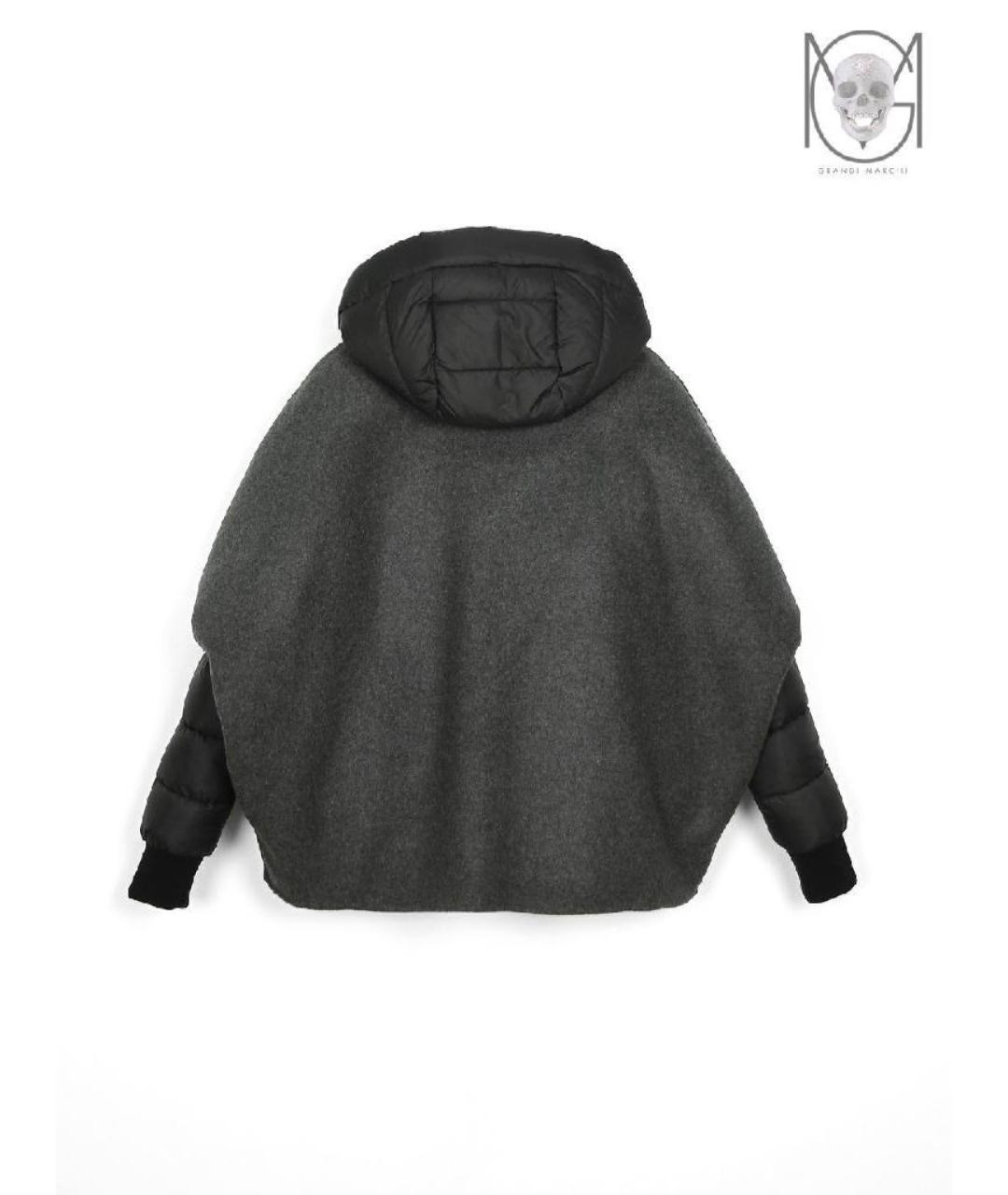 MOORER Серая кашемировая куртка, фото 2