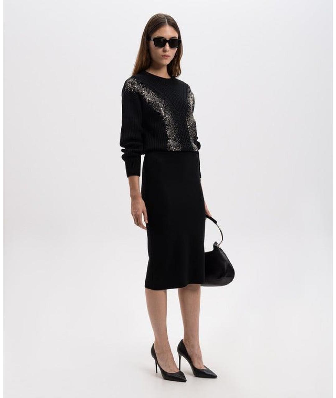 MAX MARA Черный джемпер / свитер, фото 5