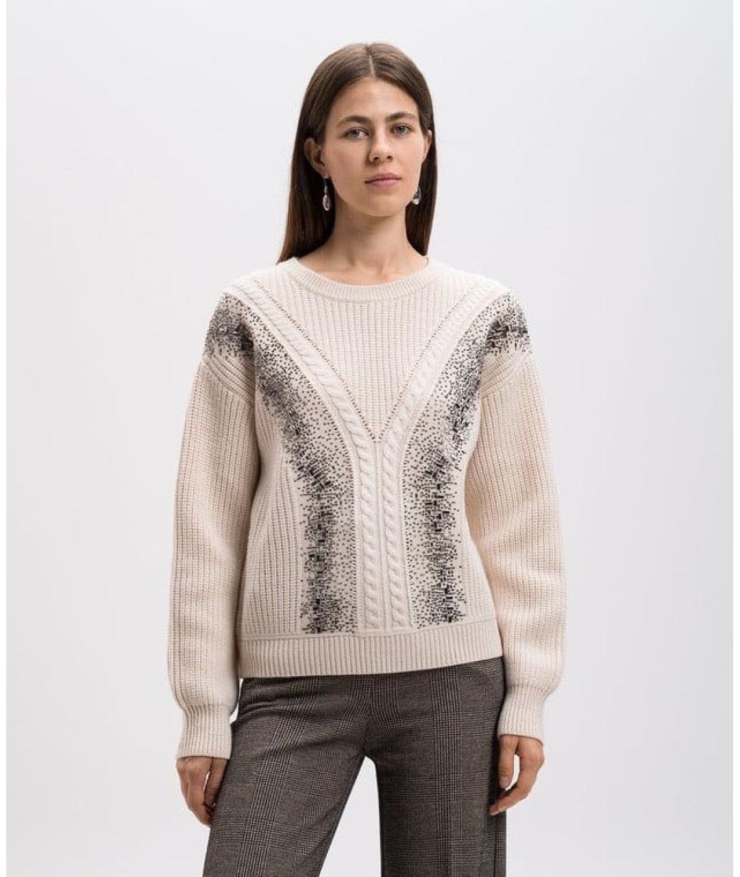 MAX MARA Розовый шерстяной джемпер / свитер, фото 3