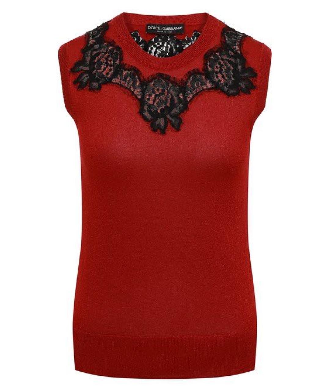 DOLCE&GABBANA Красная жилетка, фото 2