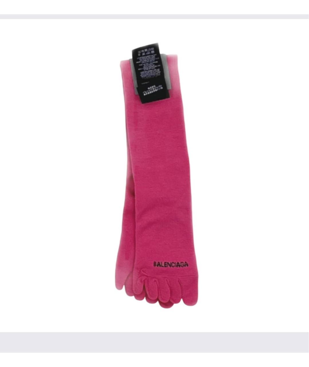 BALENCIAGA Розовые носки, чулки и колготы, фото 8