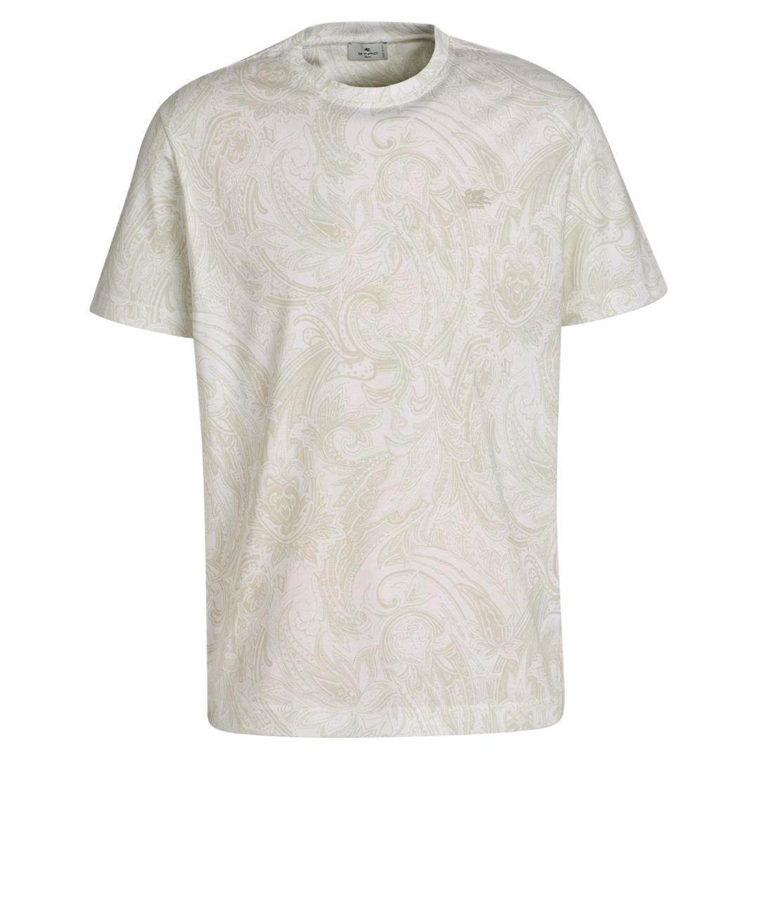ETRO Белая хлопковая футболка, фото 1