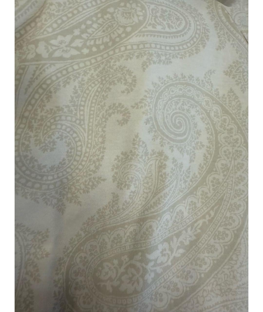 ETRO Белая хлопковая футболка, фото 6