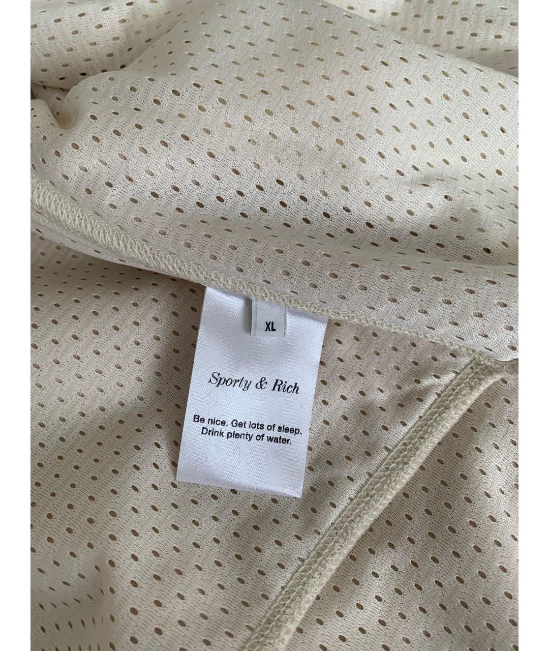 SPORTY AND RICH Бежевый хлопковый спортивные костюмы, фото 7