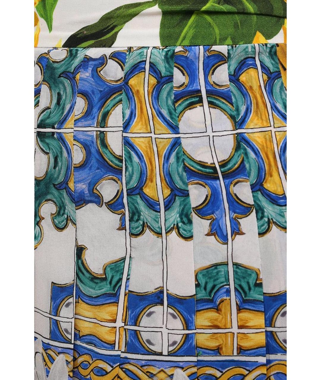 DOLCE&GABBANA Мульти юбка миди, фото 3