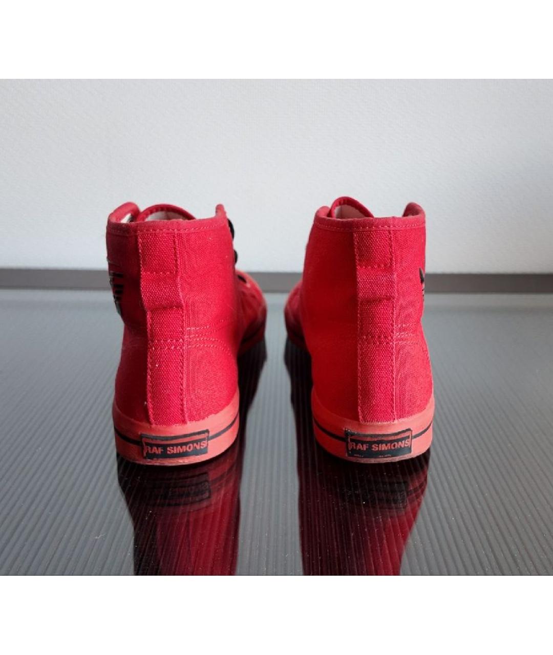 ADIDAS X RAF SIMONS Красные кеды, фото 4