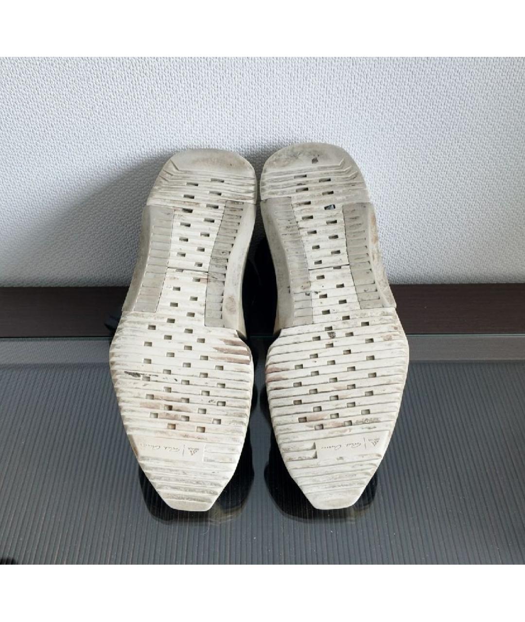 RICK OWENS DRKSHDW Кожаные высокие кроссовки / кеды, фото 3