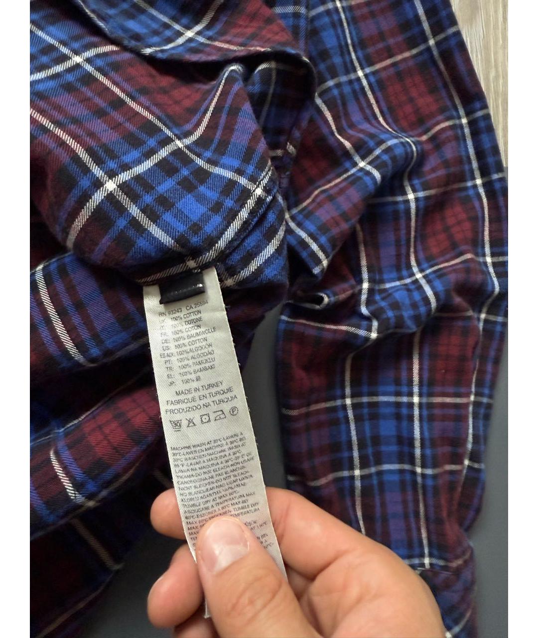 DIESEL Мульти хлопковая кэжуал рубашка, фото 5