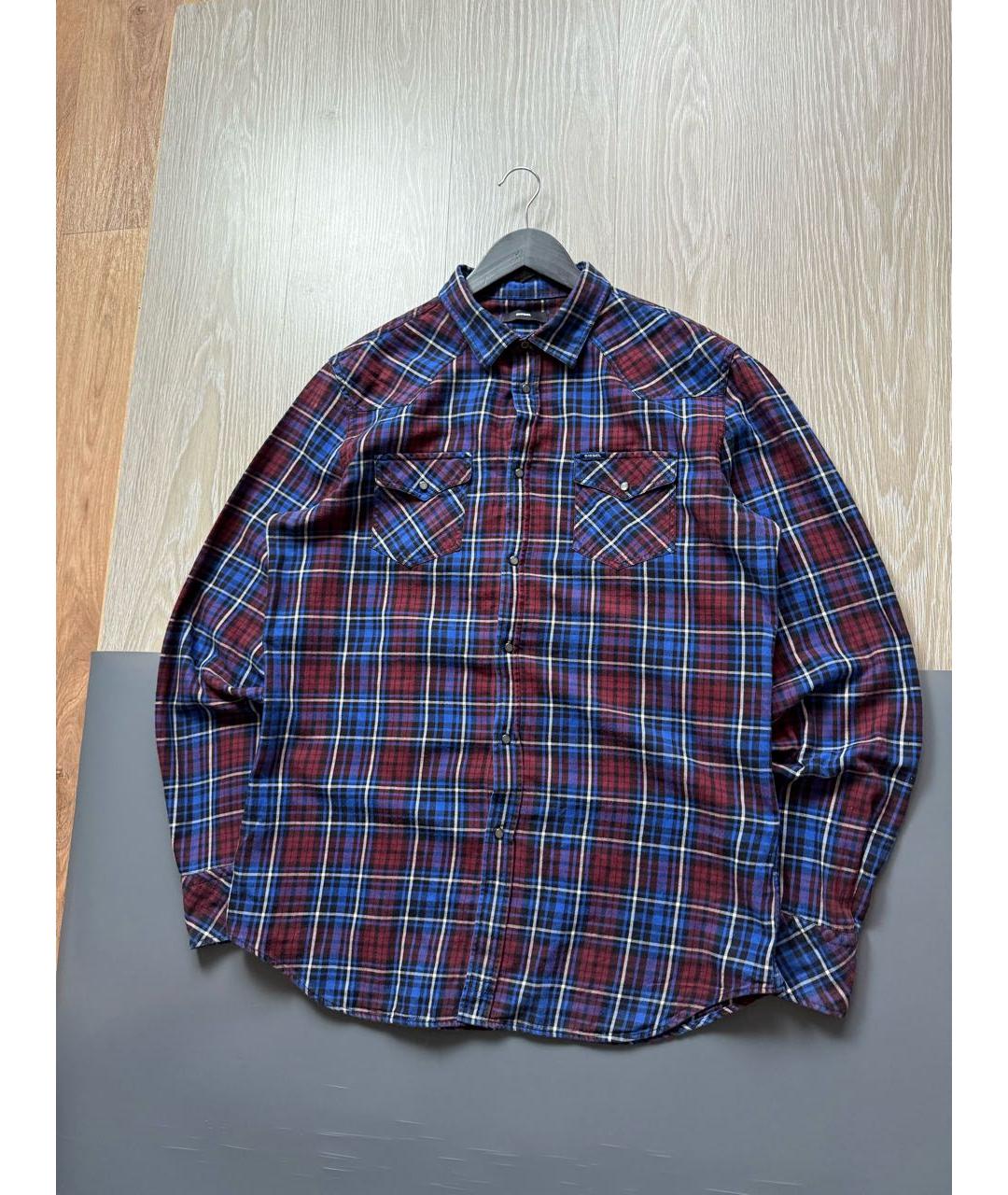 DIESEL Мульти хлопковая кэжуал рубашка, фото 2