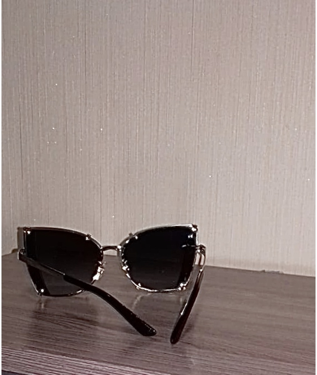 DOLCE&GABBANA Черные солнцезащитные очки, фото 2