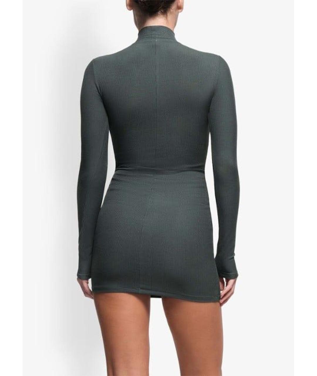 SKIMS Зеленые повседневное платье, фото 4