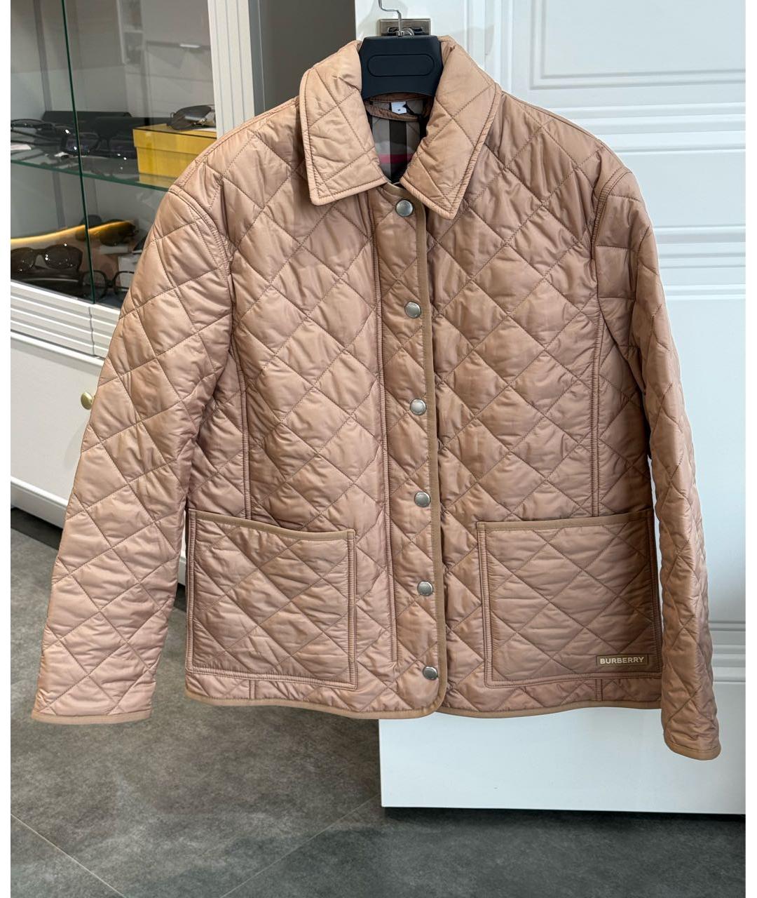 BURBERRY Бежевая куртка, фото 6
