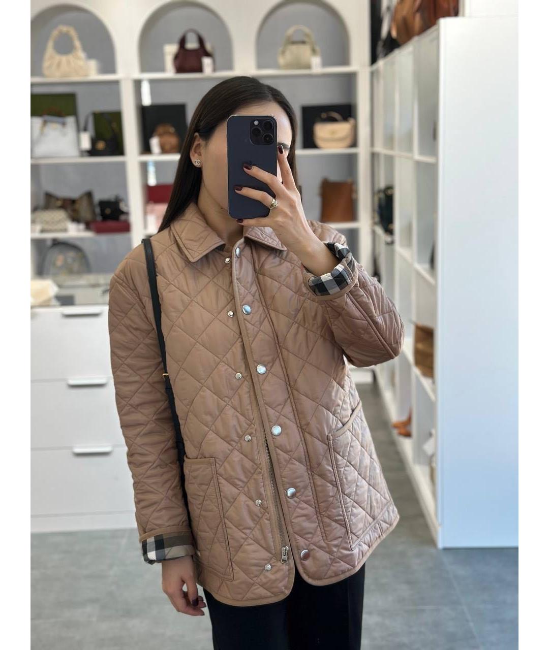 BURBERRY Бежевая куртка, фото 5