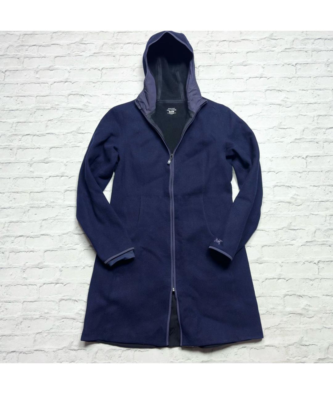 ARCTERYX Фиолетовое шерстяное пальто, фото 7