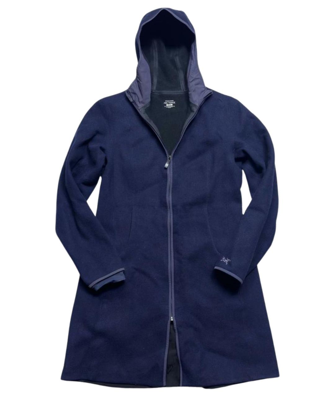 ARCTERYX Фиолетовое шерстяное пальто, фото 1