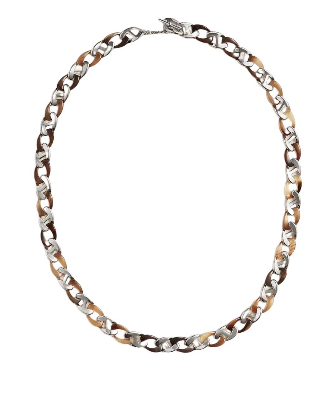 HERMES Серебряное колье, фото 1