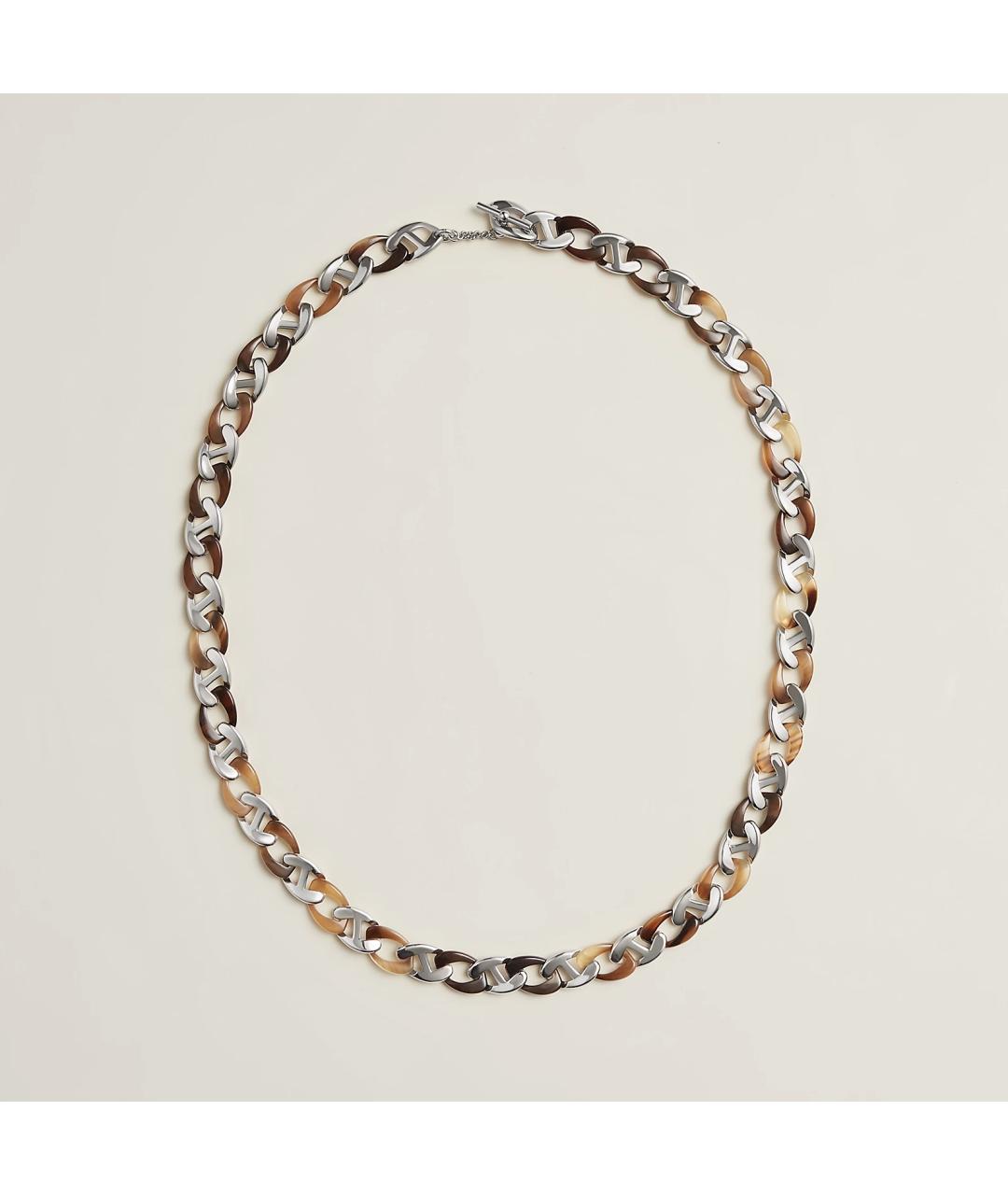 HERMES Серебряное колье, фото 3