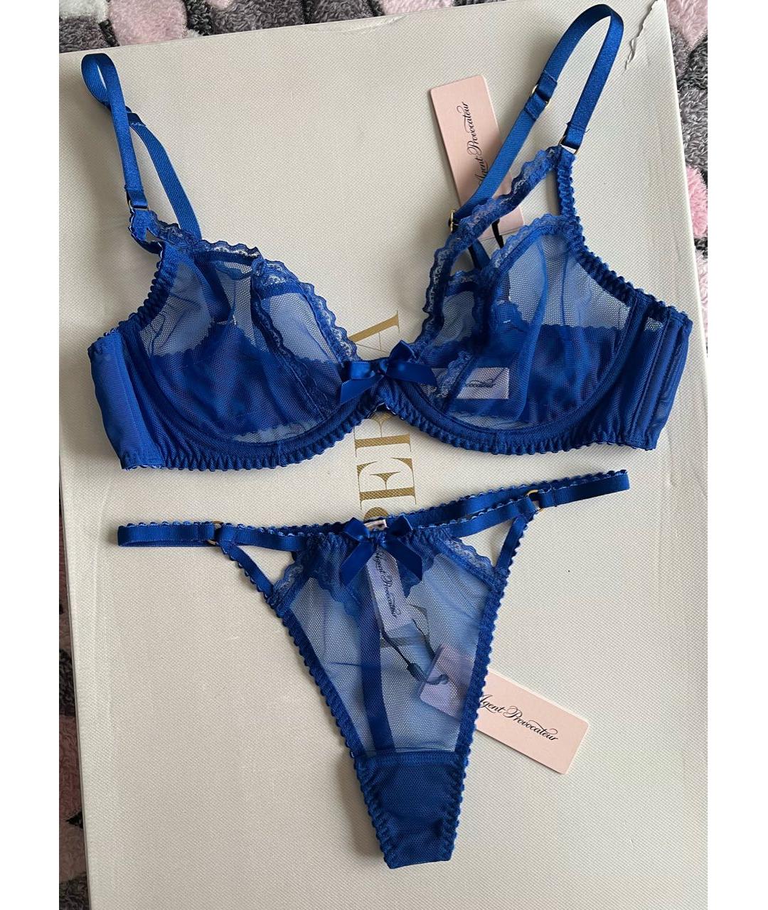 AGENT PROVOCATEUR Синий комплекты, фото 4
