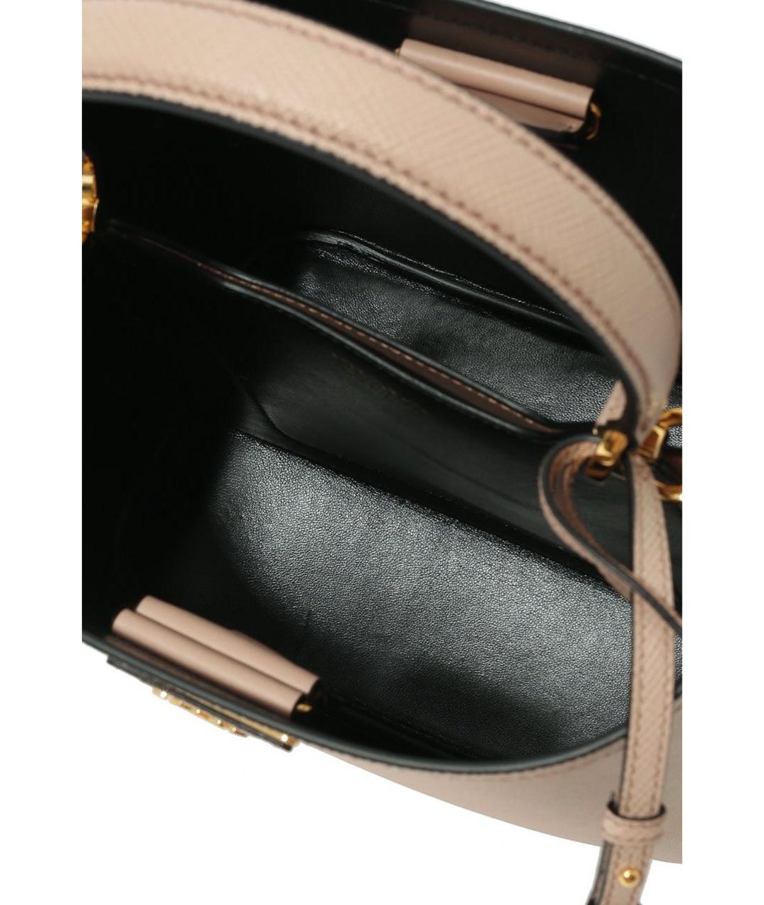 PRADA Бежевая кожаная сумка тоут, фото 4