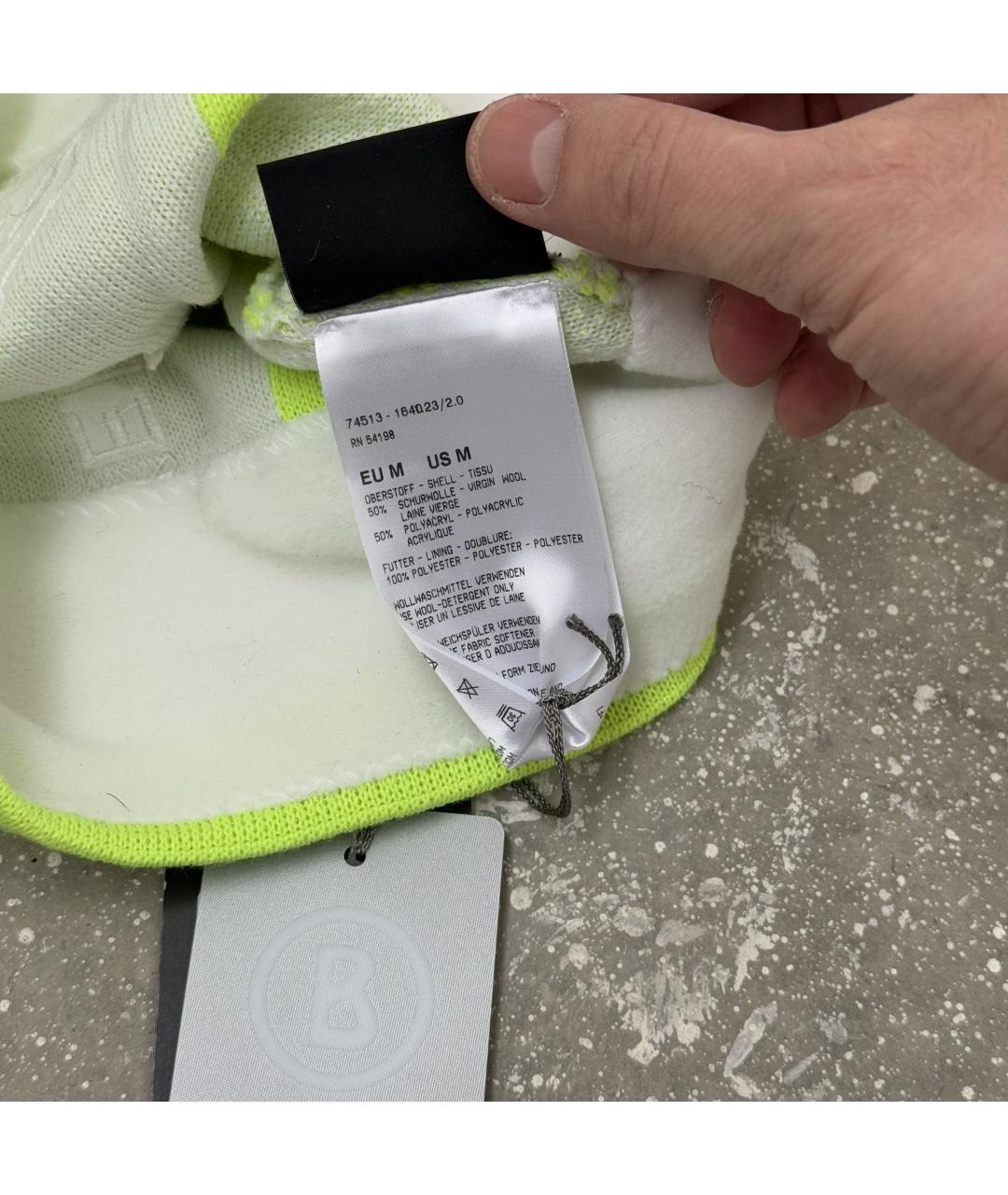 BOGNER Зеленая шерстяная шапка, фото 5