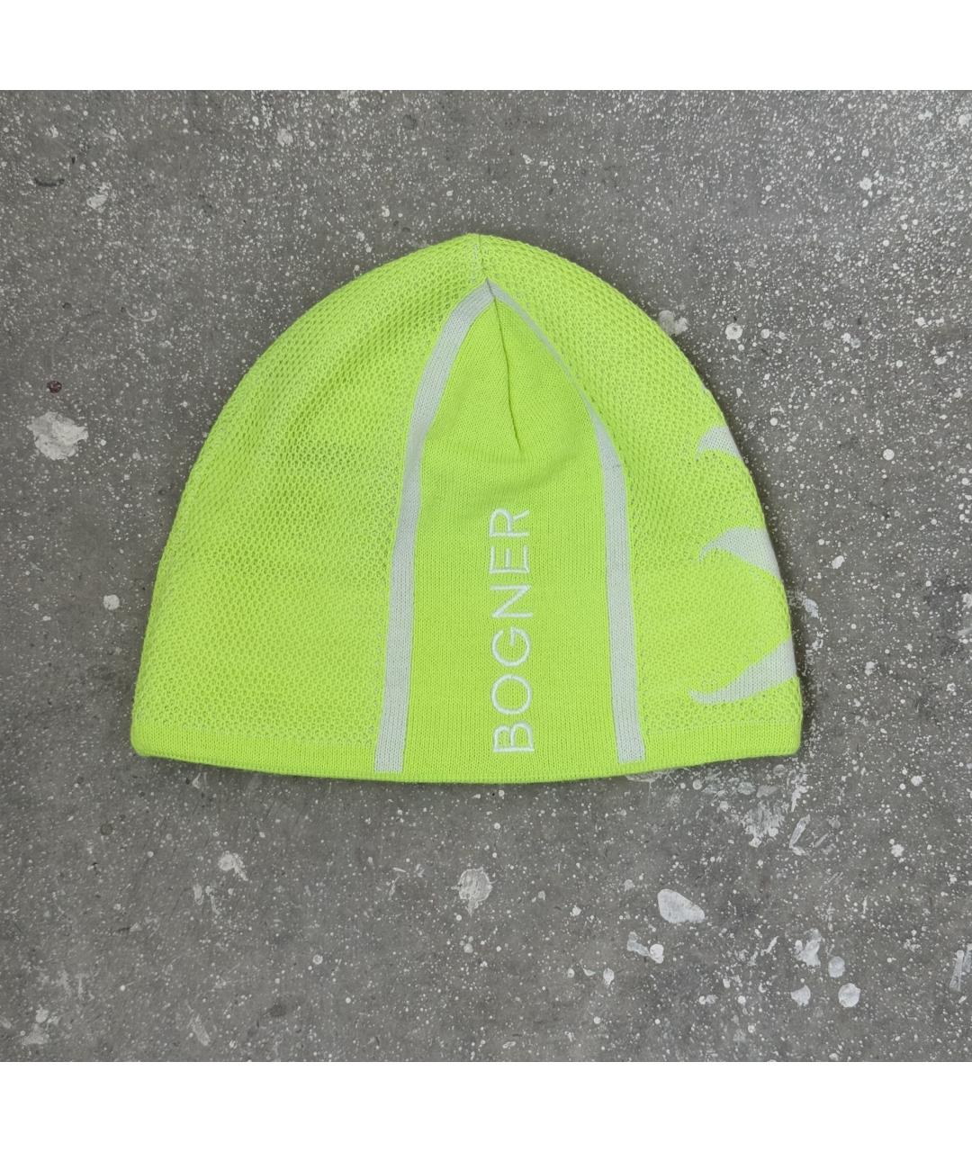 BOGNER Зеленая шерстяная шапка, фото 8
