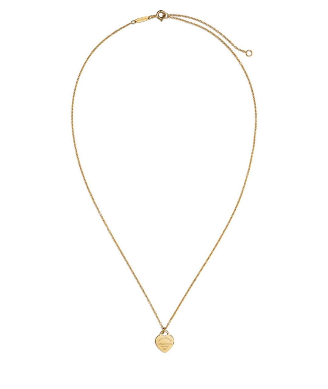 TIFFANY&CO Золотая подвеска из желтого золота, фото 2