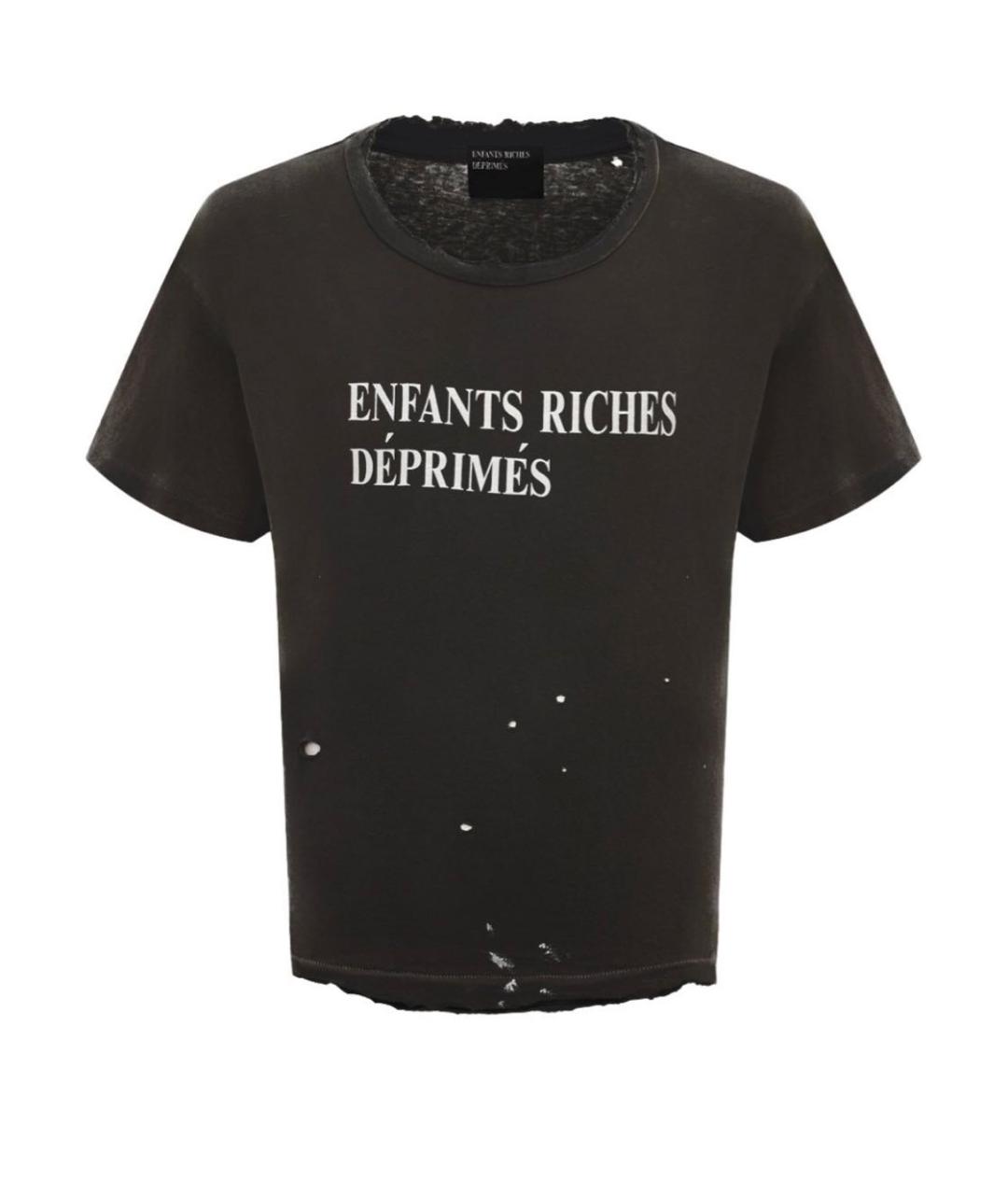 Enfants Riches Déprimés Серая хлопковая футболка, фото 5