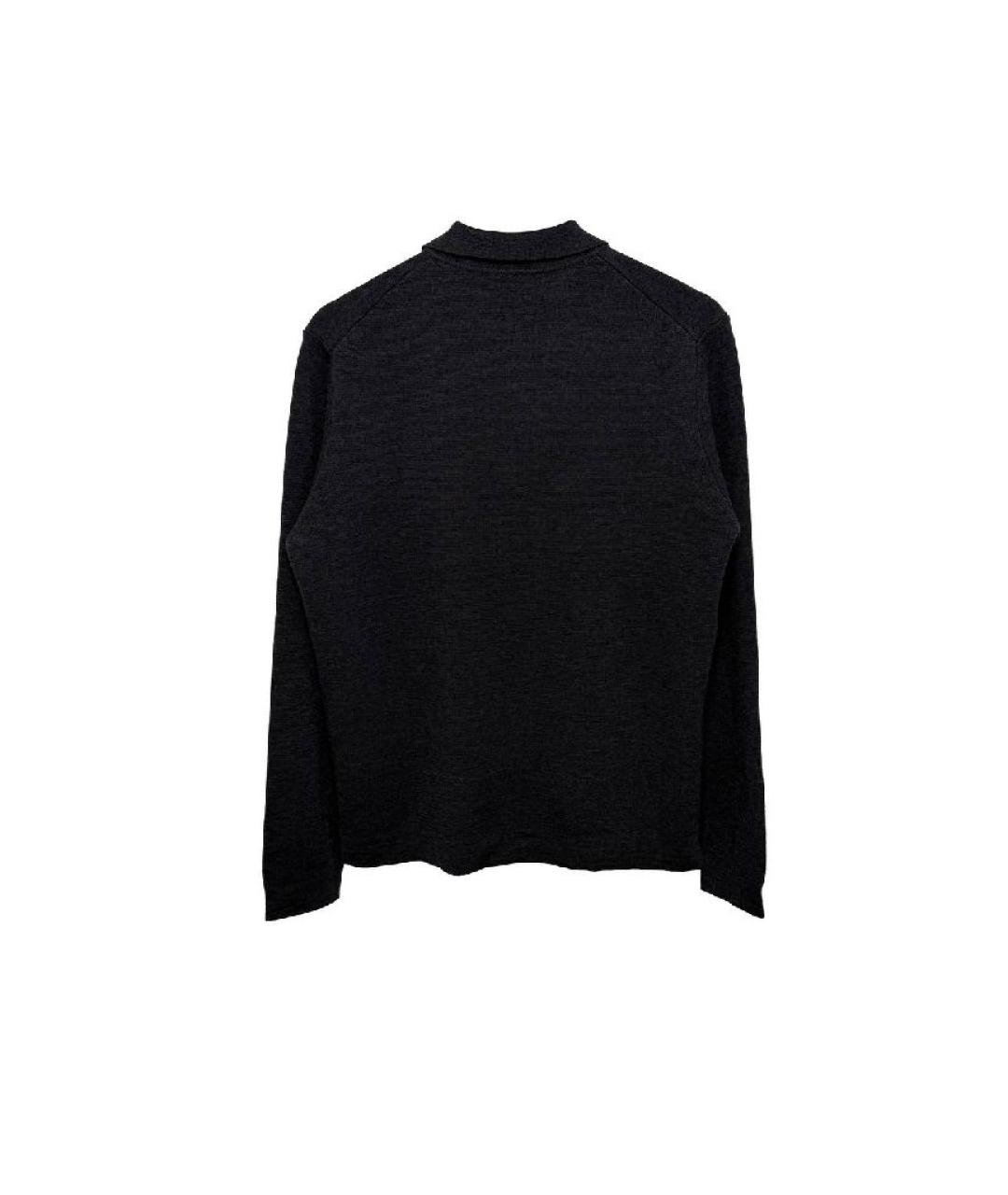 CORNELIANI Черный шерстяной кардиган, фото 2
