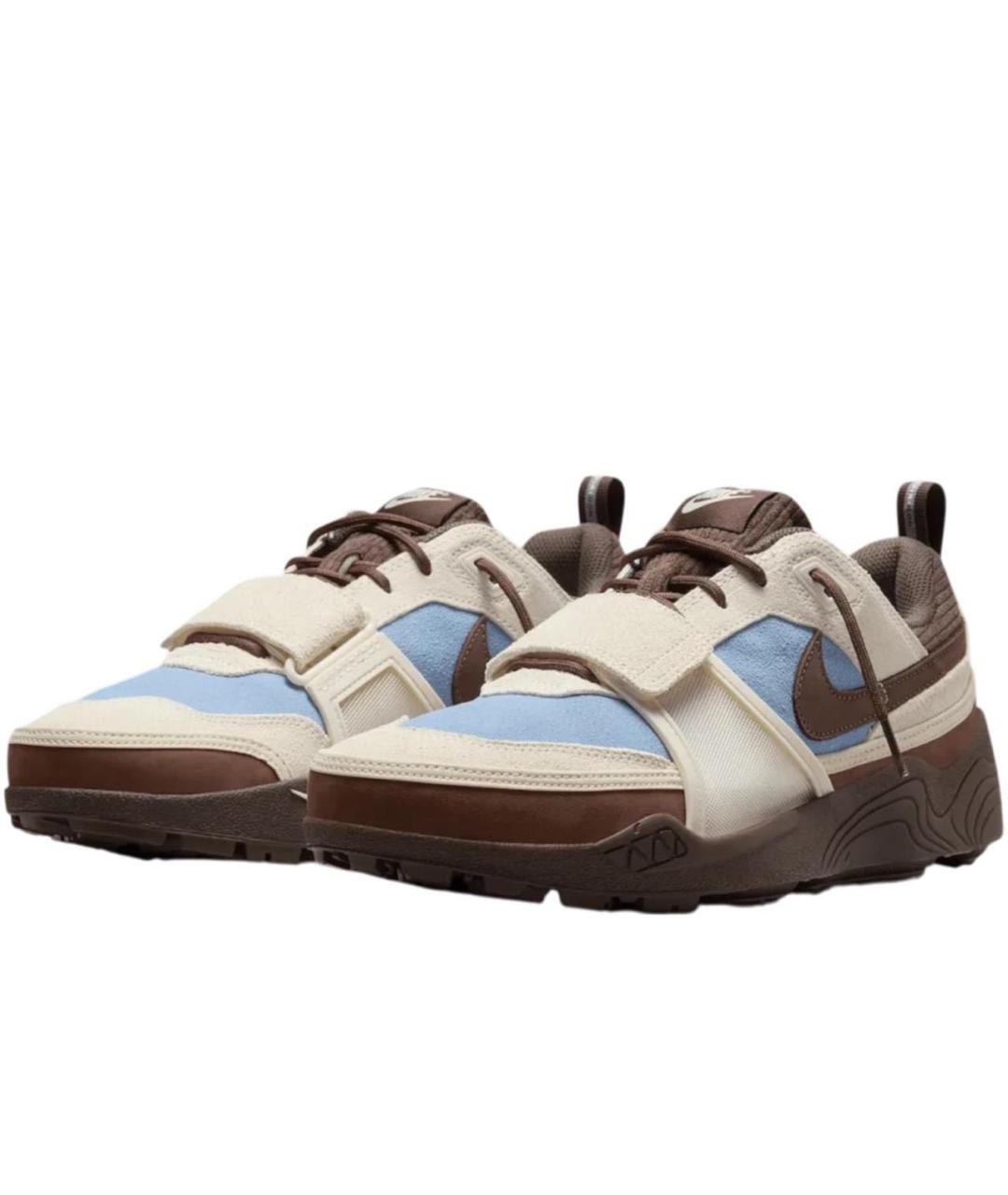 CACTUS JACK BY TRAVIS SCOTT Голубые низкие кроссовки / кеды, фото 2