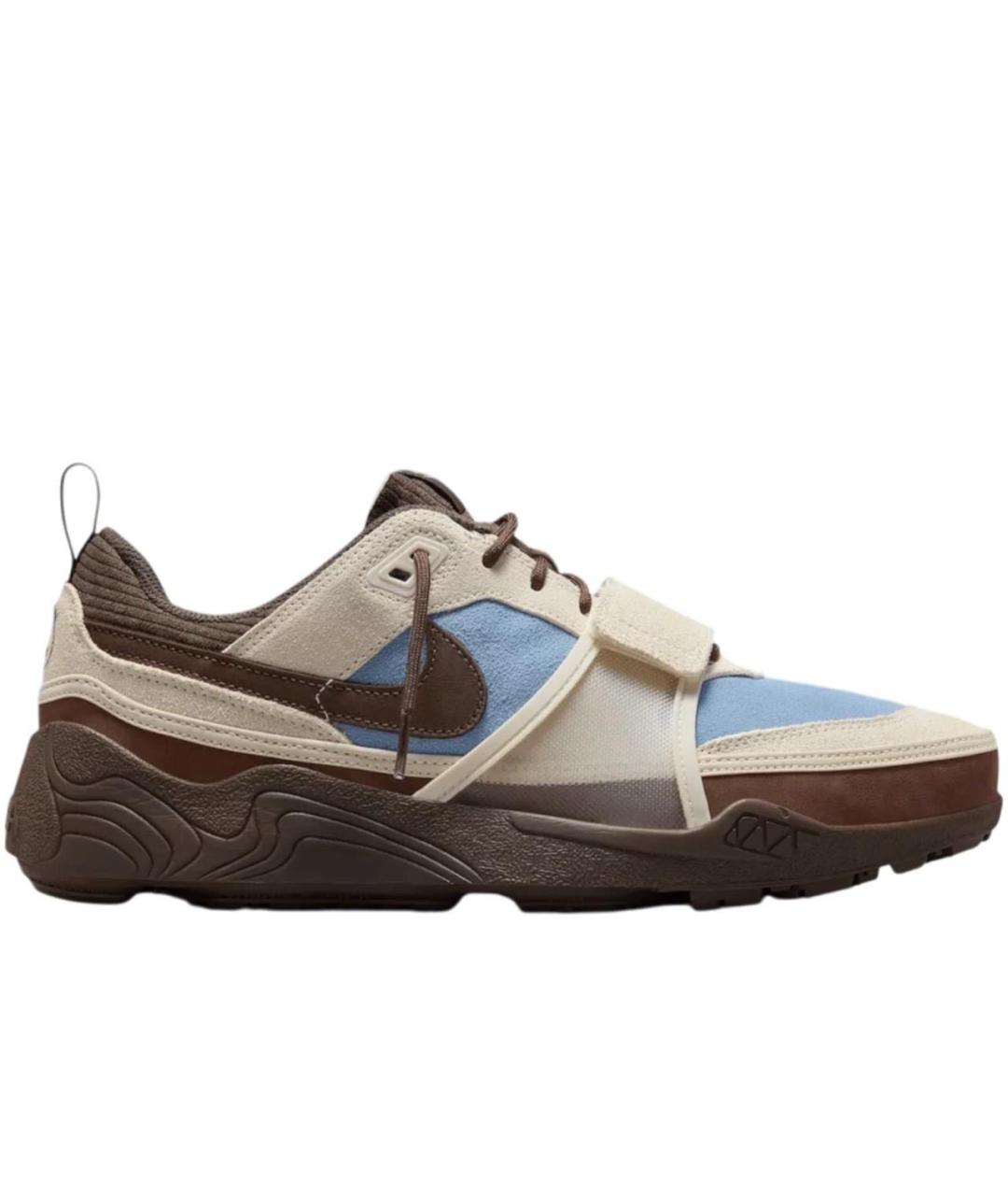 CACTUS JACK BY TRAVIS SCOTT Голубые низкие кроссовки / кеды, фото 5