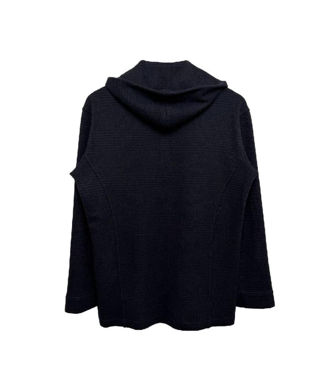 KITON Темно-синяя шерстяная кэжуал рубашка, фото 2