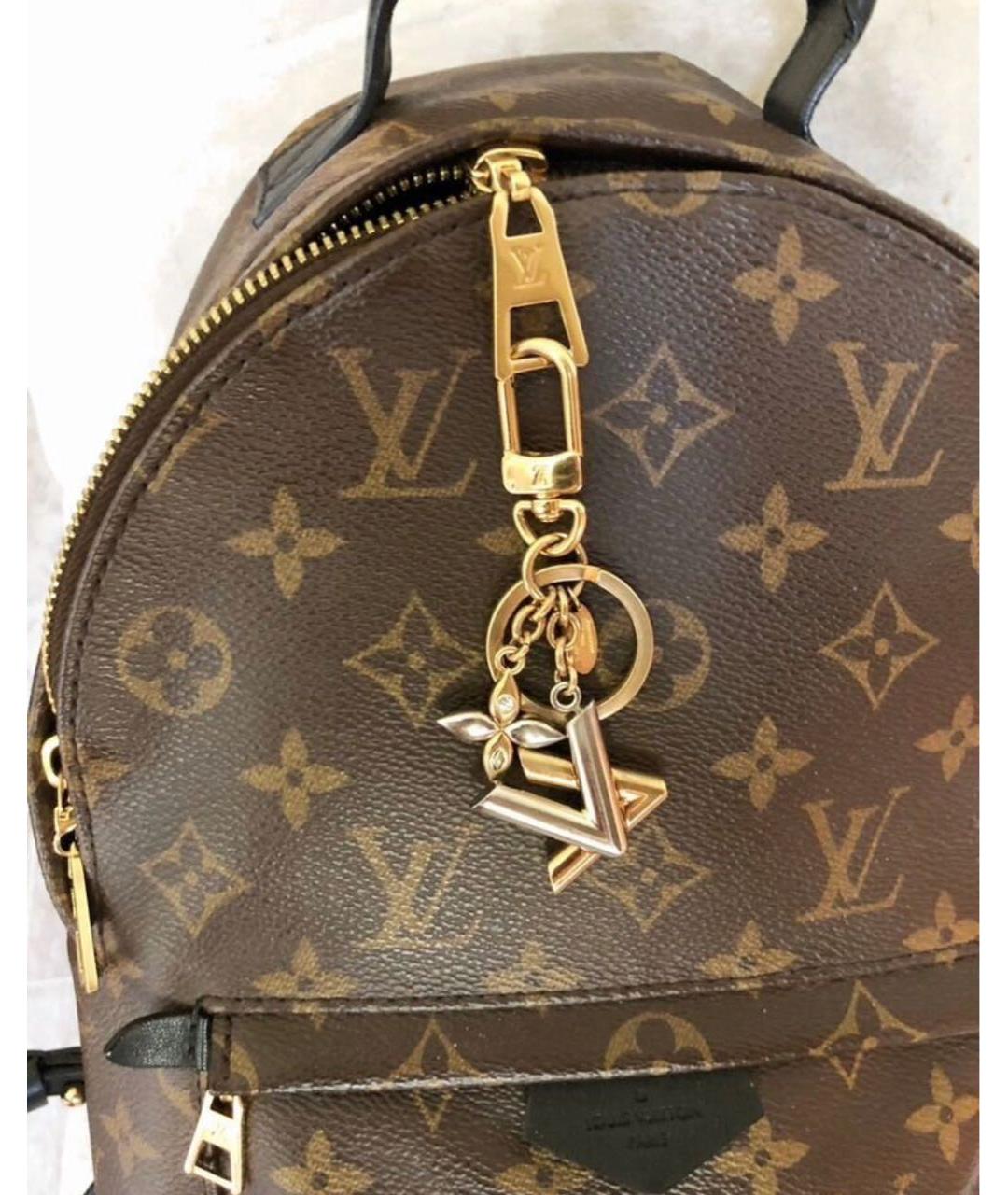 LOUIS VUITTON Коричневый кожаный рюкзак, фото 3