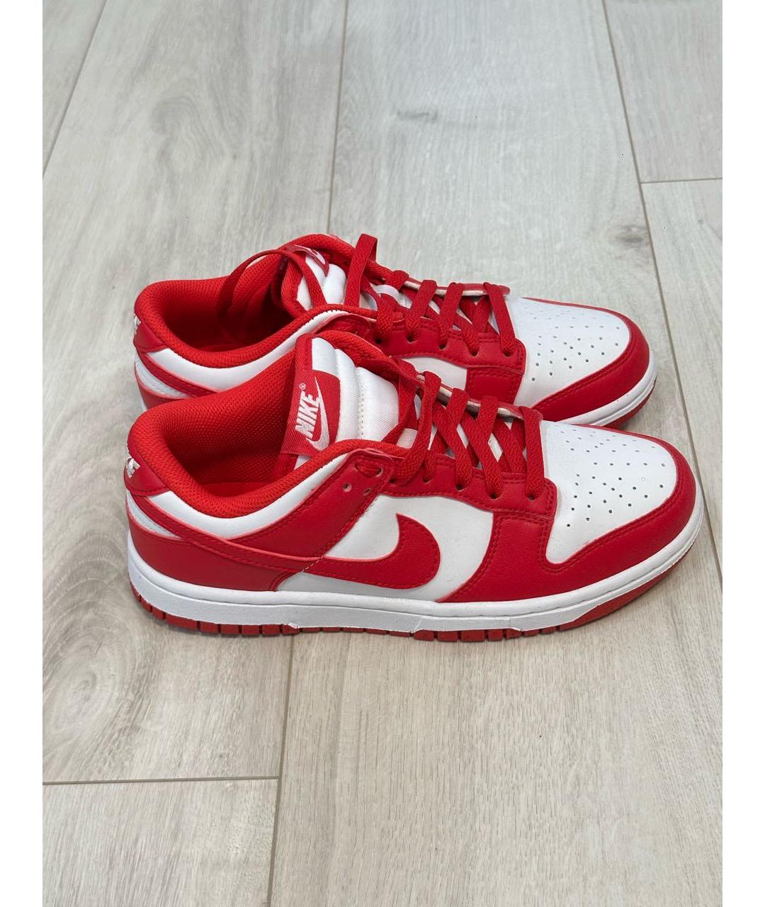 NIKE Белые кожаные кеды, фото 2