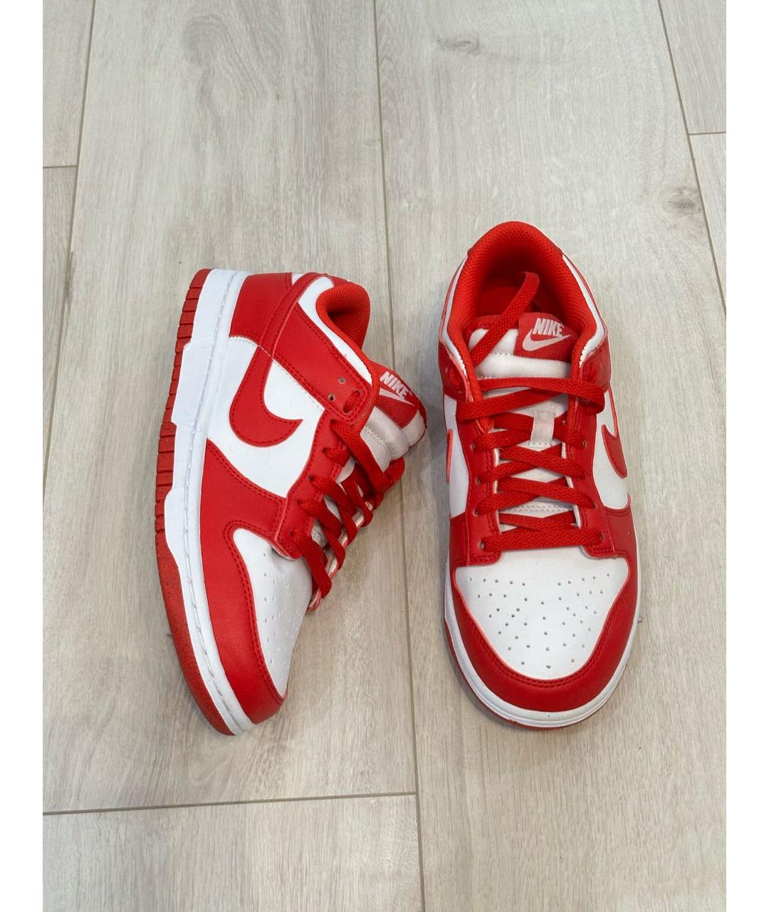 NIKE Белые кожаные кеды, фото 5