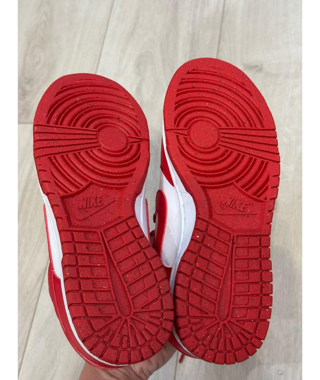 NIKE Белые кожаные кеды, фото 7